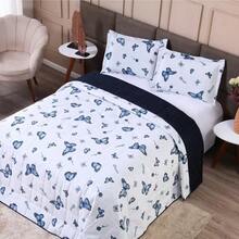 Quilts - Blue Butterflies - View 4