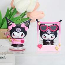 SANRIO 1/2/3个随机库洛米收藏手办，全新库洛米动漫玩偶 - 可爱PVC 3D模型，采用Q版库洛米表情设计，适合摆放在床头、书桌和车内。收藏礼物，圣诞节/生日礼物之选，情人节、婚礼、节日派对、母亲节礼物。 - 彩色 - 查看 5