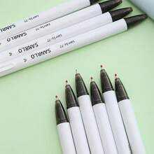 Quick-Drying 0.5mm Click Gel Pen, Stylish Ins-Style Exam And Practice Pen, Office Signature Pen - 9pcs - View 6