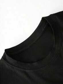 Men T-Shirts - 黑色 - 查看 3