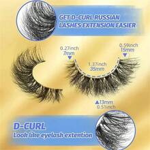 LIMEIKAI 10 Pairs Natural Looking False Eyelashes, Popular European And American Style, Suitable For Daily Wear - View 4