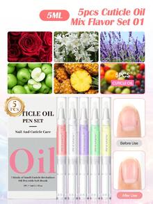 coscelia Bộ 1/5/8/16 lọ dầu dưỡng móng 5ml, dụng cụ loại bỏ lớp biểu bì, sản phẩm chăm sóc móng hàng ngày giúp tăng cường và cải thiện sức khỏe, độ bóng cho móng. - 5ml - Xem 13