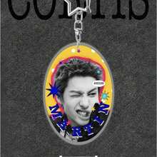 CO/RTIS Member Color Keychain James Juhoon Seonghyeon Keonho Acrylic Bag Charm Key Ring For Backpack Purse Key Decoration Fan Collection Daily Use,Concert - Multicolor - View 9