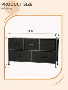 DOPINMIN 5/8 Drawers Living Room Storage Cabinets, Assembled Wardrobe Storage Cabinets, Bedroom Furniture Storage Cabinets, Multi-Layer Drawers - Xem 3