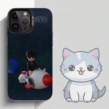 Funda para teléfono J-JunorHSadBoyz para iPhone 16, 15, 14, 13, 12, 11, Pro, MAX, negra mate, a prueba de golpes, 17Air - z2 - Ver 12