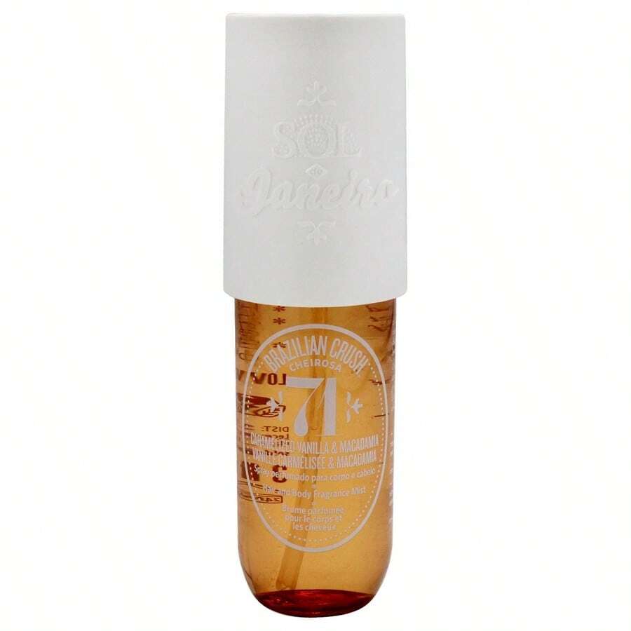 Brazilian Crush Cheirosa 71 - Caramelized Vanilla And Macadamia By Sol De Janeiro For Unisex - 3 Oz Perfume Mist - 花卉印花 - 查看 1