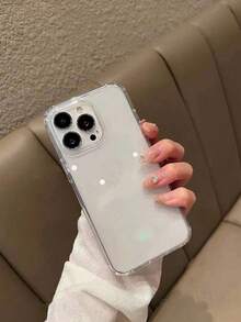 2 件装高品质透明亚克力光滑亮面极简大孔防震手机壳，适用于 15/15 Pro Max/15 Pro/15 Plus/11/12/13/14/16 Pro Max/XS/XR/11 Pro/11 Pro Max/12 Pro/12 Pro Max/13 Pro/13 Pro Max/7 Plus/14 Pro/14 Pro Max/14 Plus/16 Pro/16 Plus/7 Plus/8 Plus/8/SE2 - 無色 - 查看 2