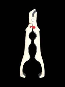 三合一耐热碗夹，带防滑手柄的耐热碗柄，厨房蒸笼夹，餐具夹，烹饪烘焙的理想隔热工具 - 彩色 - 查看 12