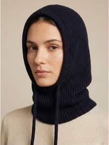 1 chiếc mũ trùm đầu Balaclava mới, mũ len giữ ấm cổ chống gió mùa đông cho nữ, giữ ấm tai, quà tặng Giáng sinh và Lễ Tạ ơn. - Nhiều màu - Xem 9