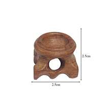 2 Pcs Wood Base Display Stand Woo  Medtion Ball Stands For  Ball Sphere Globe St Home Office Decoration Random Color - Random color - 查看 3