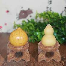2 Pcs Wood Base Display Stand Woo  Medtion Ball Stands For  Ball Sphere Globe St Home Office Decoration Random Color - Random color - 查看 7