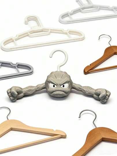 Creative Fist-Shaped Clothes Hanger, Unique Animation Peripheral Collection, Creative Gift, Home & Bedroom Decor