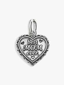 1件简约独特925纯银春日花朵兔子吊坠，妈妈专属DIY吊坠，精致首饰，男女皆宜 - 集合 - 查看 14