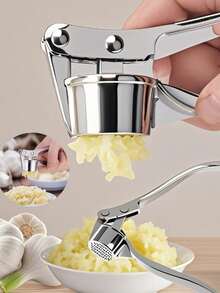 1 cái dụng cụ ép tỏi bằng thép không gỉ, máy băm tỏi thủ công, máy băm gừng, dụng cụ nhà bếp, máy nghiền tỏi chuyên nghiệp chống gỉ, dễ ép và dễ vệ sinh, thiết thực và dễ sử dụng, máy băm tỏi thủ công, máy băm gừng, dụng cụ chế biến rau củ quả, dụng cụ nhà bếp, vật dụng thiết yếu trong gia đình, dụng cụ nhà bếp sáng tạo, thích hợp cho khách sạn, nhà hàng, nhà bếp và gia vị. - Nhiều màu - Xem 10