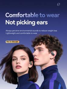 Acer 宏碁 OHR538 无线蓝牙耳机，ACS 全景音效，高清语音降噪，轻巧设计，Type-C 快速充电，兼容 iOS 和安卓系统 - 查看 6