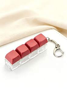 减压钥匙扣指尖玩具，键盘按键设计，手指按压玩具，缓解压力和疲劳，完美的减压小玩具 - 按鍵解壓縮玩具 - 查看 3