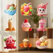 Tiệc đồ ngọt trên tủ lạnh: Bánh cupcake nam châm với mắt nháy và món tráng miệng ốc quế vị dâu, kẹo nguyên chất và những biểu cảm đáng yêu - Một thiên đường trong nhà bếp - Q - Xem 2