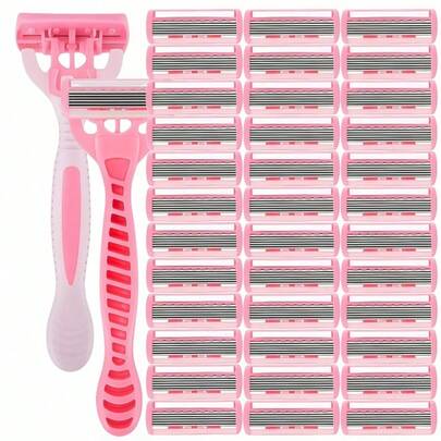 Dao cạo lông vùng kín cho nam và nữ, lưỡi dao thay thế an toàn, đầu dao cạo lông dành cho nữ.