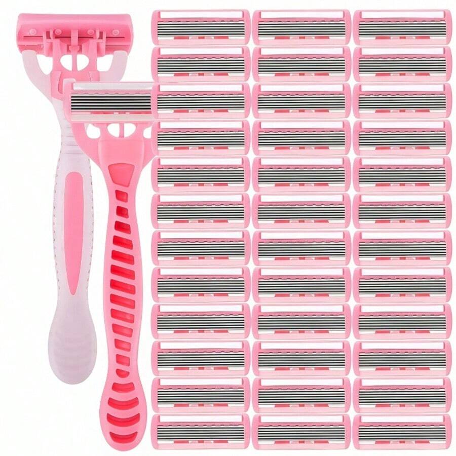 Dao cạo lông vùng kín cho nam và nữ, lưỡi dao thay thế an toàn, đầu dao cạo lông dành cho nữ.