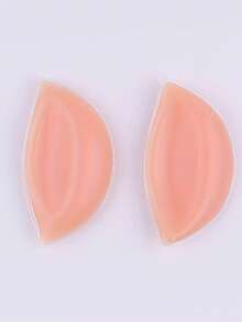 2/4pcs Of Ultra-Soft Silicone Breast Pads, Gel-Enhancing Inserts For Bras That Lift The Bust, Non-Slip Sticky Breast Uplift Pads. Bikini Halter, Seamless Underwear Enhancement, Soft And Comfortable Lingerie Accessories For Women - Multicolor - View 5