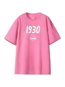 CAMEL CROWN Camiseta deportiva para mujer, top de manga corta, cómoda y transpirable de secado rápido, adecuada para primavera y verano - Rosa apasionado - Ver 3