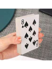 Waterproof Standard Playing Cards Set For Adults With Durable Box, Anti-Bend Paper Material, Ideal For Party Entertainment And Card Games, Age 14+, Multiple Decks (Pcs/Set) - Multicolor - View 7