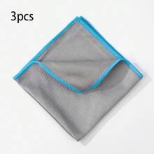 Bộ 3/5 khăn lau siêu mịn sợi microfiber - Không chất phụ gia hóa học, không xơ vải, không gây trầy xước, khăn lau siêu mềm, thích hợp cho kính, nhiều bề mặt, cửa sổ, gương, ô tô, thiết bị điện tử và ống kính máy ảnh - Dùng để làm sạch thiết bị điện tử | Khăn lau siêu mịn sợi microfiber không hóa chất | Có thể xếp chồng lên nhau - Màu xanh lam - Xem 17