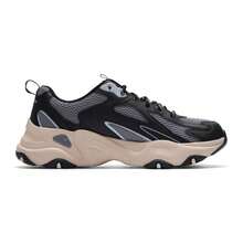 Skechers 男士休閒鞋 D'LITES 系列 時尚繫帶運動鞋 戶外日常休閒運動鞋 舒適輕量 232496-BKMT - 黑色/多彩色 - 查看 2
