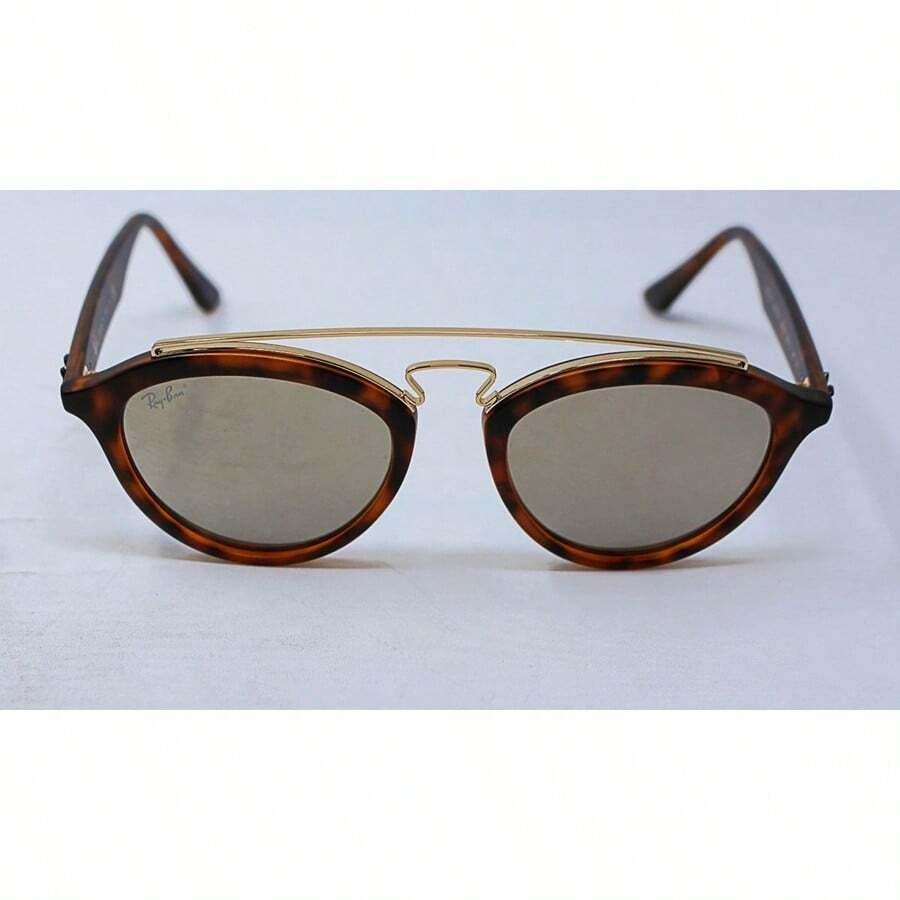 Ray Ban Rb 4257 6092-5A - Tortoise-Gold By Ray Ban For Unisex - 50-19-145 Mm Sunglasses - White - View 1