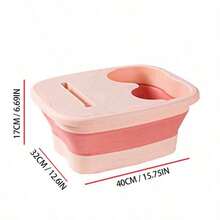 Foot Soaking Bath Basin - Foldable Foot Bath Bucket - Foot Bath Massager, Foot Soak Bath Tub With Massaging Rollers - Stress Relief Foot Spa, Foldable Bucket Large Foot Soaking Tub Bucket Foldable Foot Bath Tray, Foot Bath Tool - Bath/Bathroom Accessories - 多款 - 查看 12