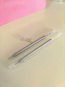 12-Pack White Highlighter Pens - 0.6-0.8mm Art Markers For Creative Drawing, School And Design - B-0.6mm - 查看 10