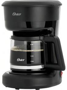 Cafetera Oster, Capacidad de 5 Tazas, Filtro Permanente, Color Negro - 5 Tazas - Ver 2