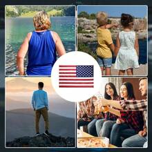 4th Of July American Flag Cape Cloak, USA Flag Costume Cape For Women Men 4th Of July Independence Day Accessories Halloween Party Supplies, 3 X 5 Feet - 90x150cm/35x59inch - View 6