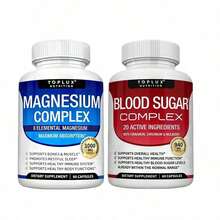 Complex Supplement 8 Elemental 1000mg - Magnesium Glycinate, Citrate, Malate, Taurate, Chelated For Easy Absorption For Bones, Muscle, Recovery, Energy, Vegan Non-GMO - 1set - View 7