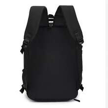 1pc Multi-Color Solid Nylon 180° Full-Open Large Capacity Shoe Compartment Multi-Pocket Zipper Closure Handbag Suitable For Air Travel And Vacation - Multicolor - View 8