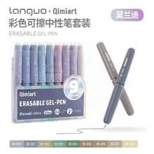9-Color Erasable Gel Pen Set, Colorful Painting Markers 0.6mm Egg-Shaped Thermal Erasable Pens For Writing & Note Taking - Color Erasable Gel Pen Set - View 13