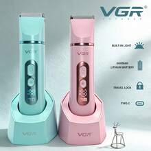 Lionel Messi VGR Professional Multifunctional Electric Shaver For Women, Rechargeable Electric Razor With Digital Display, Suitable For Whole Body Hair Removal, V-763 Ladies Gift - Multicolor - View 3