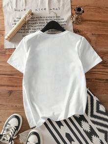 Women T-Shirts - 白色的 - 查看 3