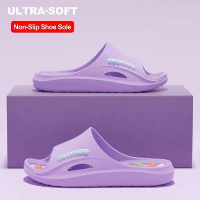 Men's Massage Slippers, Unisex Bathroom Sandals, Summer Indoor Couple Slippers, Raised Sole For Foot Pressure, Suitable For Outdoor Wear