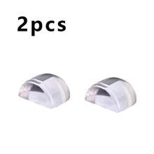6pcs Transparent Waterproof Odorless Wedge Pads, Multi-Functional Rubber Textured Design For Leveling Furniture, Adjusting Uneven Doors And Floors, Hard Surface Pads, And Stackable Door Stops. - Multicolor - View 13
