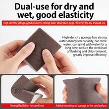 1/2/4/6/8/10 Pieces Of Heavy-Duty Sandpaper Magic Sponge Scrubbers - Non-Electric Descaling And Rust-Removing Detergent, Utensils For Removing Stains From Dishes And Cookware, Made Of Plastic Material, Kitchen Boiler Cleaning Tools, Stain Remover| Ergonomic Grip Sponge| Plastic Washing Utensils - Gói 8 cái - Xem 4