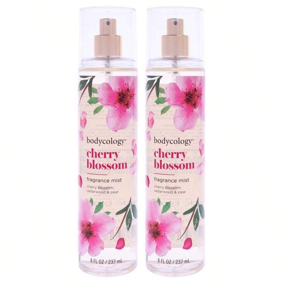 Cherry Blossom By Bodycology For Women - 8 Oz Fragrance Mist - Pack Of 2 - Hoa - Xem 1