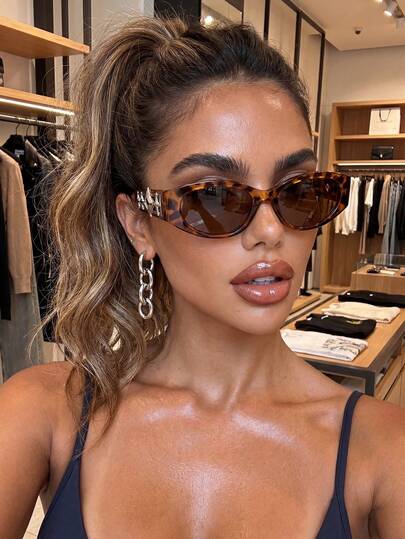 New Y2K Fashion Glasses For Women, Versatile Street Style Accessory, European And American Influencer Model