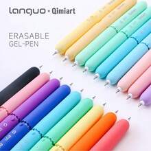 9-Color Erasable Gel Pen Set, Colorful Painting Markers 0.6mm Egg-Shaped Thermal Erasable Pens For Writing & Note Taking - Color Erasable Gel Pen Set - View 6