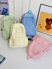 New Cartoon Fashionable Minimalist Elegant Versatile Comfortable Cute Travel Large Capacity Multifunctional Backpack - Multicolor - View 1