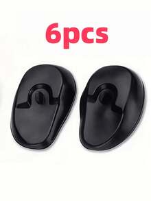 EELHOE 1 Pair Salon Ear Covers, Plastic Hair Dye Ear Protectors, Silicone Shower Ear Covers For Home And Hair Salon - Multicolor - View 15