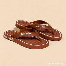 PARIS Women's Orthopedic Flip Flops SL Sandal Comfortable Lightweight Soft Casual - Summer 2025/2026 Launch - 鏽棕色 - 查看 7
