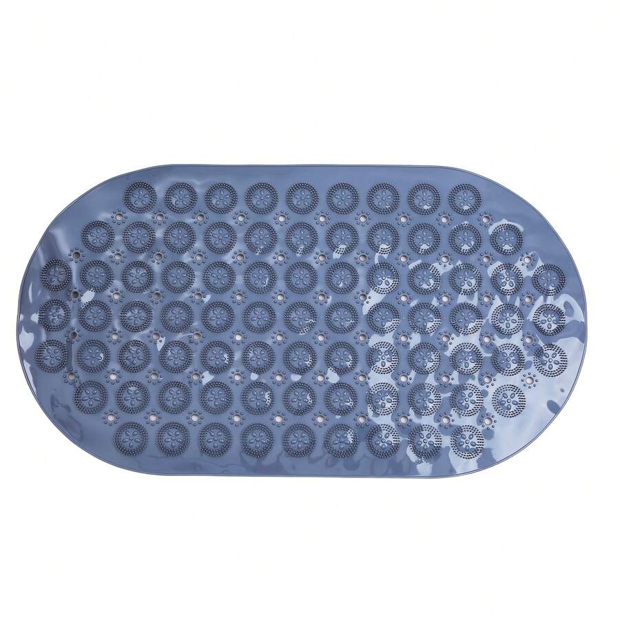 Alfombrilla antideslizante de PVC para baño, alfombrilla de ducha para hoteles y hogares, alfombrilla impermeable para inodoro, alfombrilla para lavabo con ventosas. - gris - Ver 1