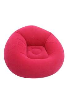 1pc Inflatable Slouchy Sofa Chair, Foldable And Portable, Soft And Comfortable Bean Bag Sofa, Suitable For Indoor/Outdoor Use - Multicolor - View 14