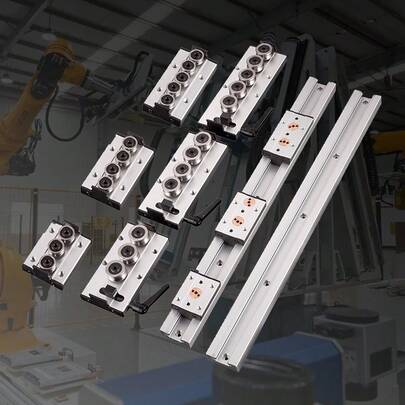 Guida lineare a doppio asse incorporata SGR10 SGR15 SGR20 SGR25 SGB, blocco scorrevole a rullo per tavolo scorrevole per falegnameria, binario scorrevole, asta scorrevole